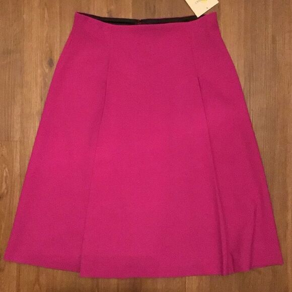 NWT Ellen Tracy Shattered Jewels Pink A-Line Skirt - Picture 3 of 8